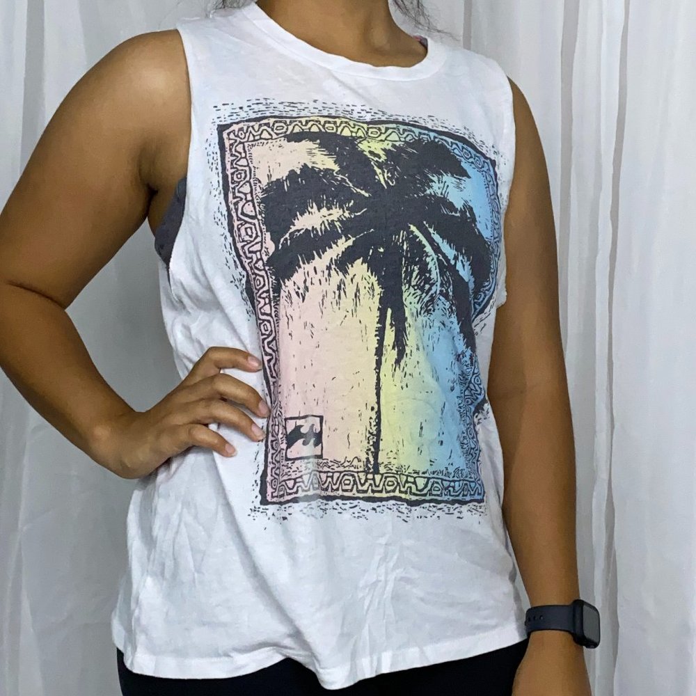 Billabong Palm Tree Muscle Tee